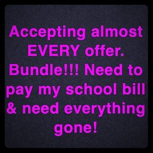 MAKE OFFERS!